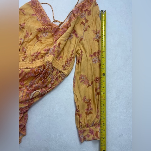 Spell & The Gypsy Bohemian Floral Romper Dress. Size Small - Picture 9 of 10